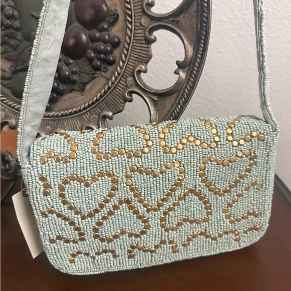 Anthropologie beaded bag/ clutch/ shoulder bag - Picture 8 of 10